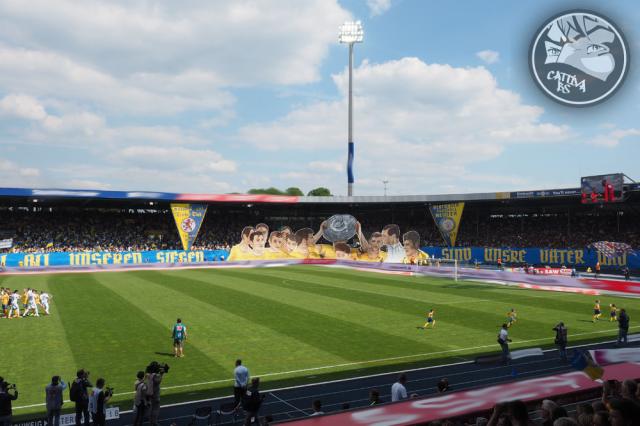 Braunschweig Choreo gegen Karlsruhe