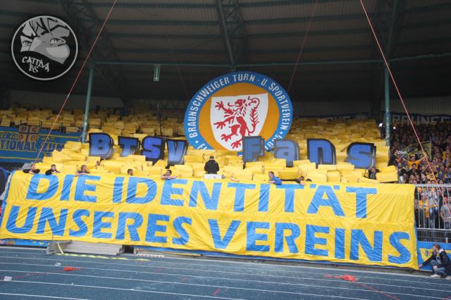 Braunschweig Choreo gegen Union Berlin