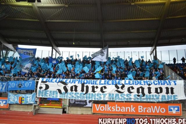 Hoffenheim Choreo in Braunschweig