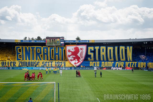 Braunschweig Choreo gegen Viktoria Köln