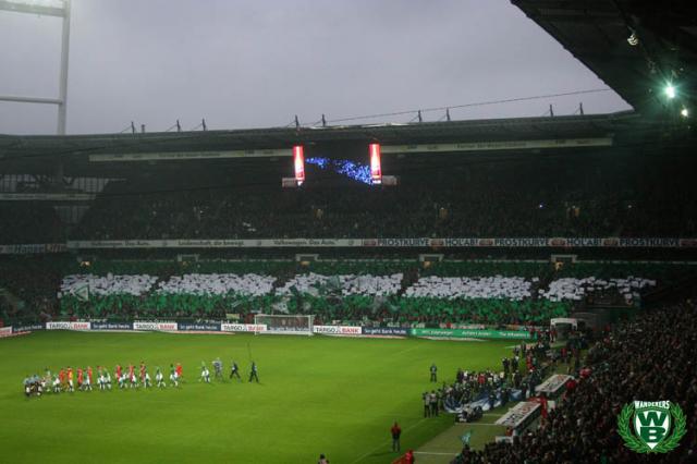 Bremen Choreo gegen Düsseldorf