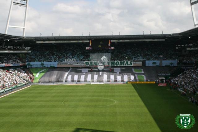 Bremen Choreo gegen Augsburg