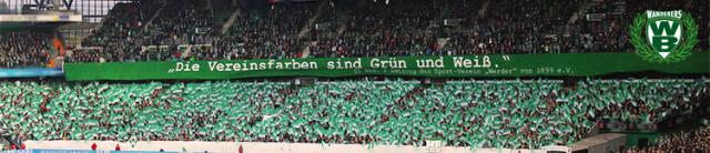 Bremen Choreo gegen Freiburg