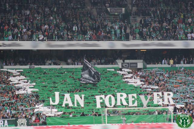 Bremen Choreo gegen Freiburg
