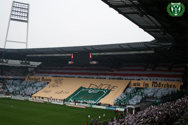Bremen Choreo gegen den HSV