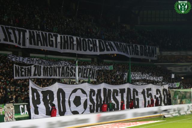 Bremen Choreo gegen Hamburg
