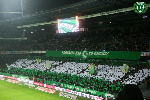 Bremen Choreo gegen Hannover