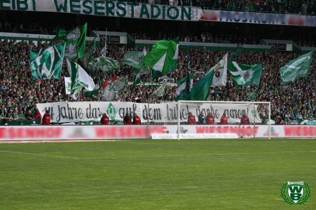 Bremen Choreo gegen Hertha BSC 