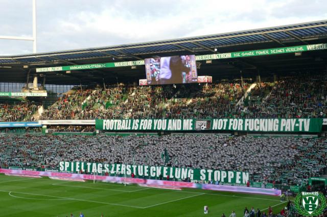 Bremen Choreo gegen Hertha BSC 