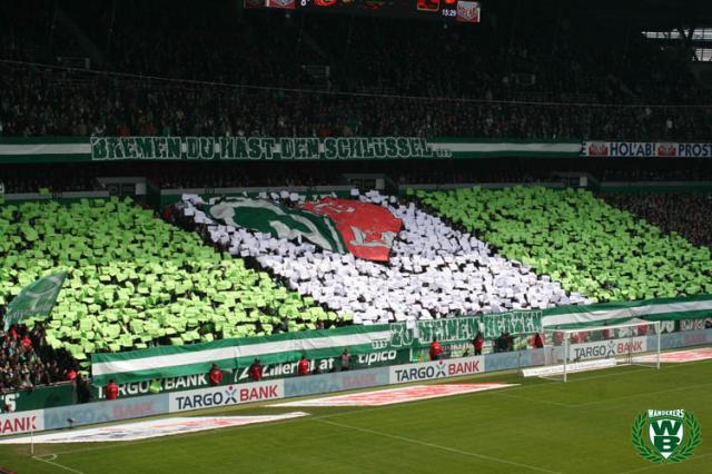 Bremen Choreo gegen Schalke