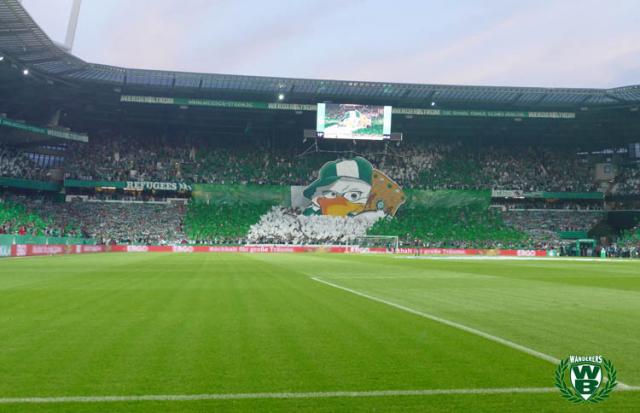 Bremen Choreo gegen Bayern München