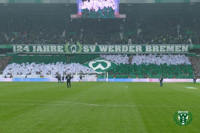 Bremen Choreo gegen Dortmund