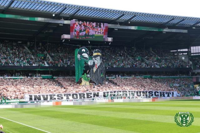 Bremen Choreo gegen Mainz