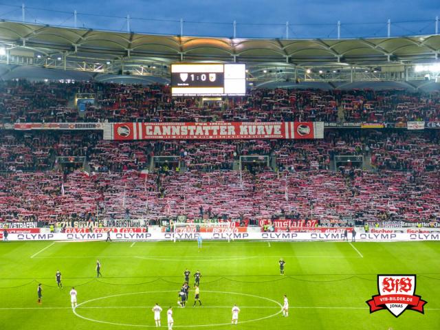 Stuttgart Choreo gegen Augsburg