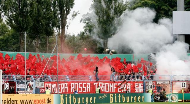 St. Pauli Choreo in Chemnitz