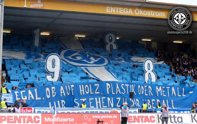 Darmstadt Choreo gegen Bremen