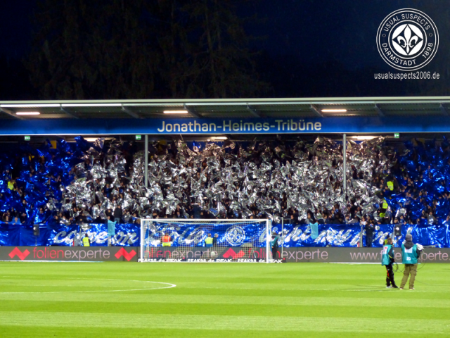 Darmstadt Choreo gegen Düsseldorf