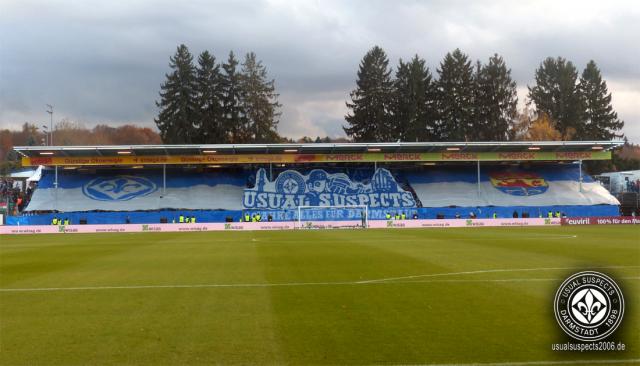 Darmstadt Choreo gegen Ingolstadt
