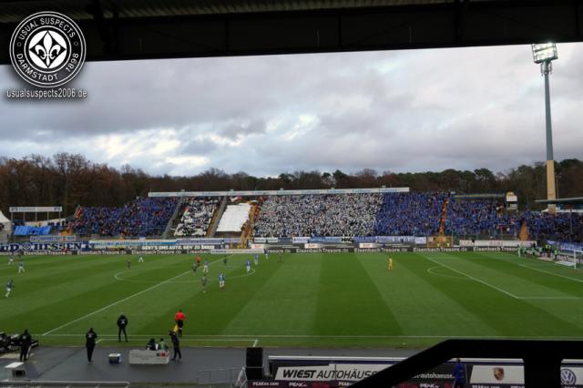 Darmstadt Choreo gegen Ingolstadt