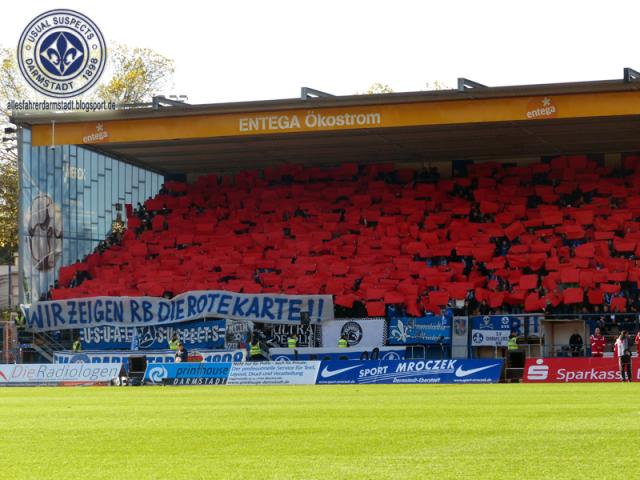 Darmstadt Choreo gegen Leipzig