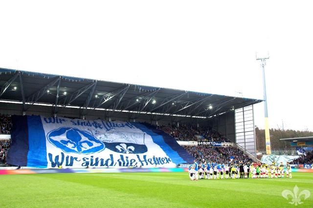 Darmstadt Choreo gegen Osnabrück