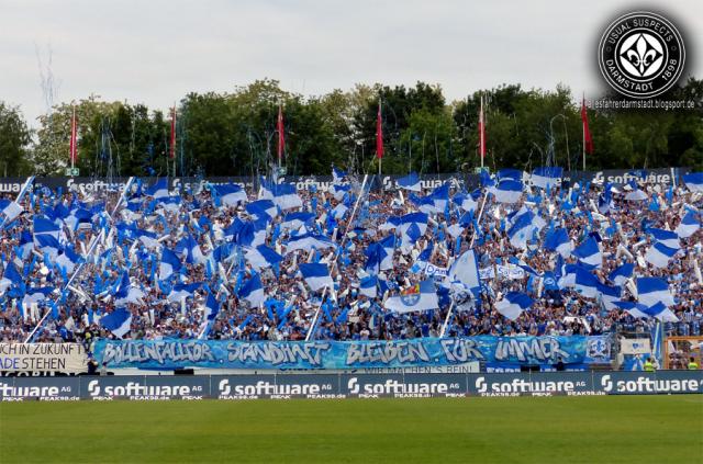 Darmstadt Choreo gegen St. Pauli