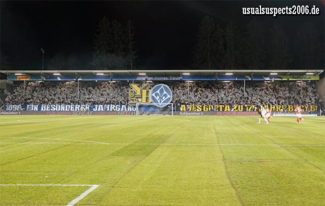 Darmstadt Choreo gegen Kaiserslautern