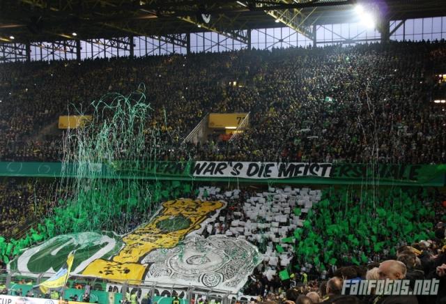 Wolfsburg Choreo in Dortmund