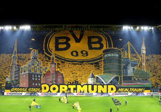 Dortmund Choreo gegen Frankfurt