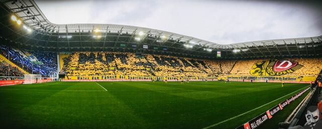 Dynamo Choreo gegen Magdeburg