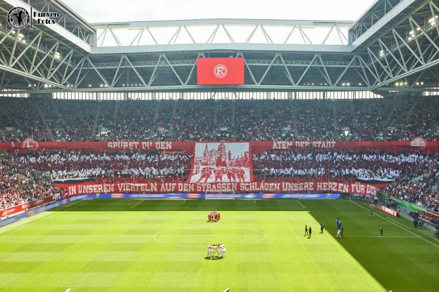 Düsseldorf Choreo gegen Kiel