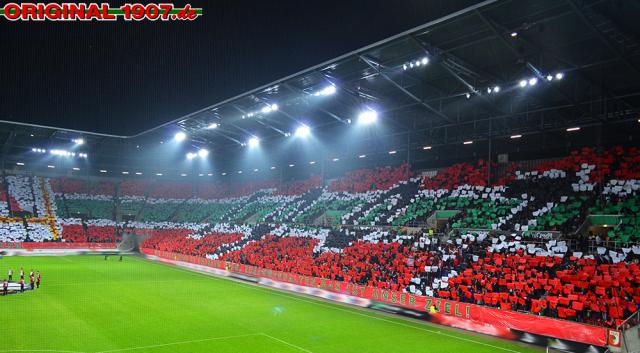 Augsburg Choreo gegen Bilbao