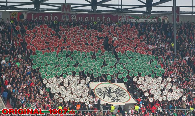 Augsburg Choreo gegen Bremen