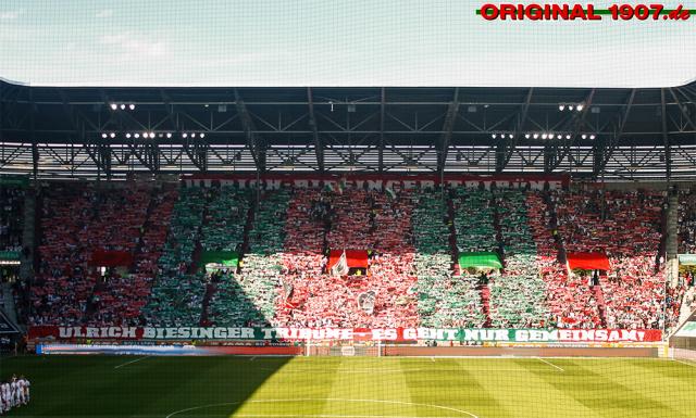 Augsburg Choreo gegen Bremen