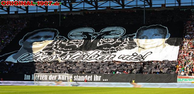 Augsburg Choreo gegen Darmstadt