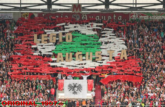 Augsburg Choreo gegen Freiburg