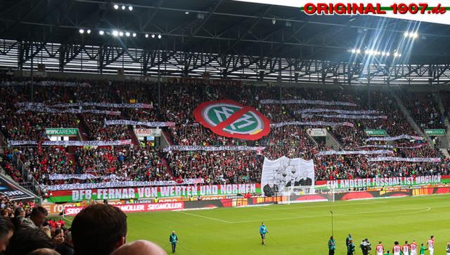 Augsburg Choreo gegen Köln