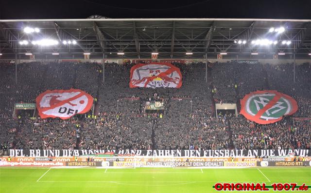 Augsburg Choreo gegen Leipzig