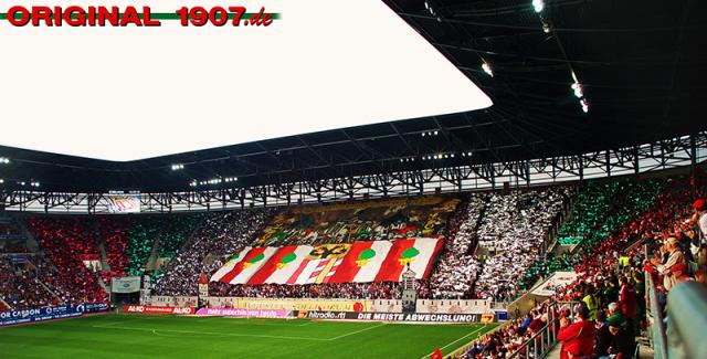 Augsburg Choreo gegen Mainz