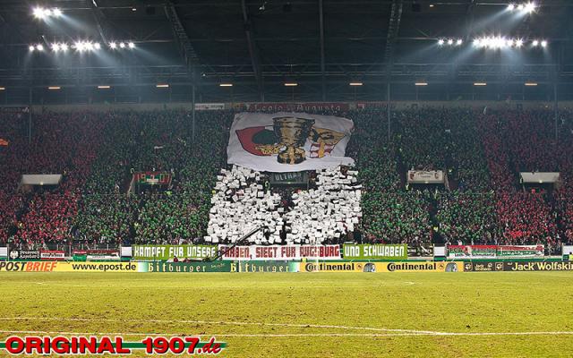 Augsburg Choreo gegen Schalke