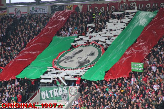 Augsburg Choreo gegen Schalke