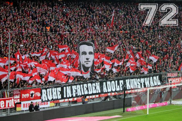 Bayern Choreo gegen Leverkusen