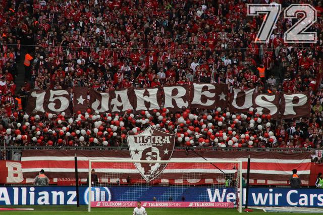 Bayern Choreo gegen Mainz
