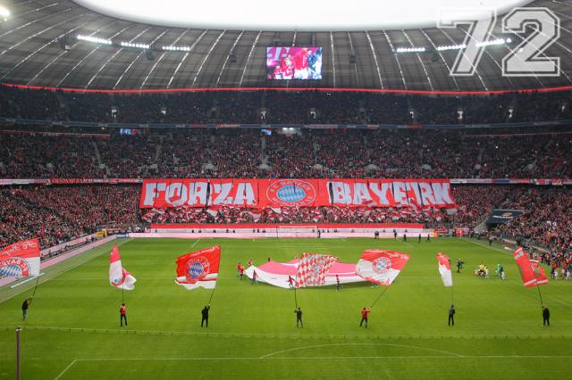 Bayern Choreo gegen Schalke