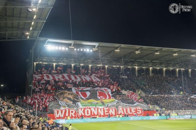 Düsseldorf Choreo auf St. Pauli