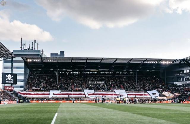 St. Pauli Choreo gegen Rostock