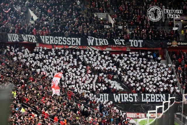 Fortuna Choreo gegen Union Berlin