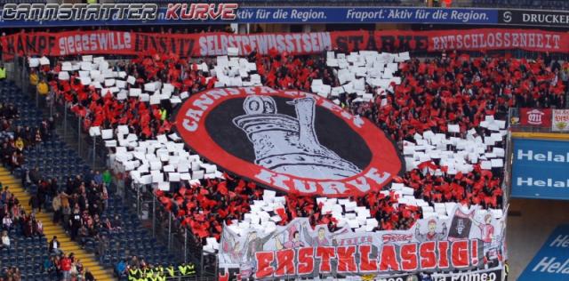 VfB Choreo in Frankfurt