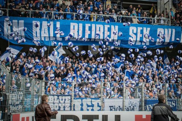 Schalke Choreo in Freiburg