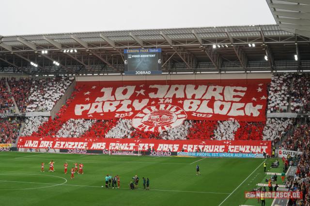 Freiburg Choreo gegen Bremen